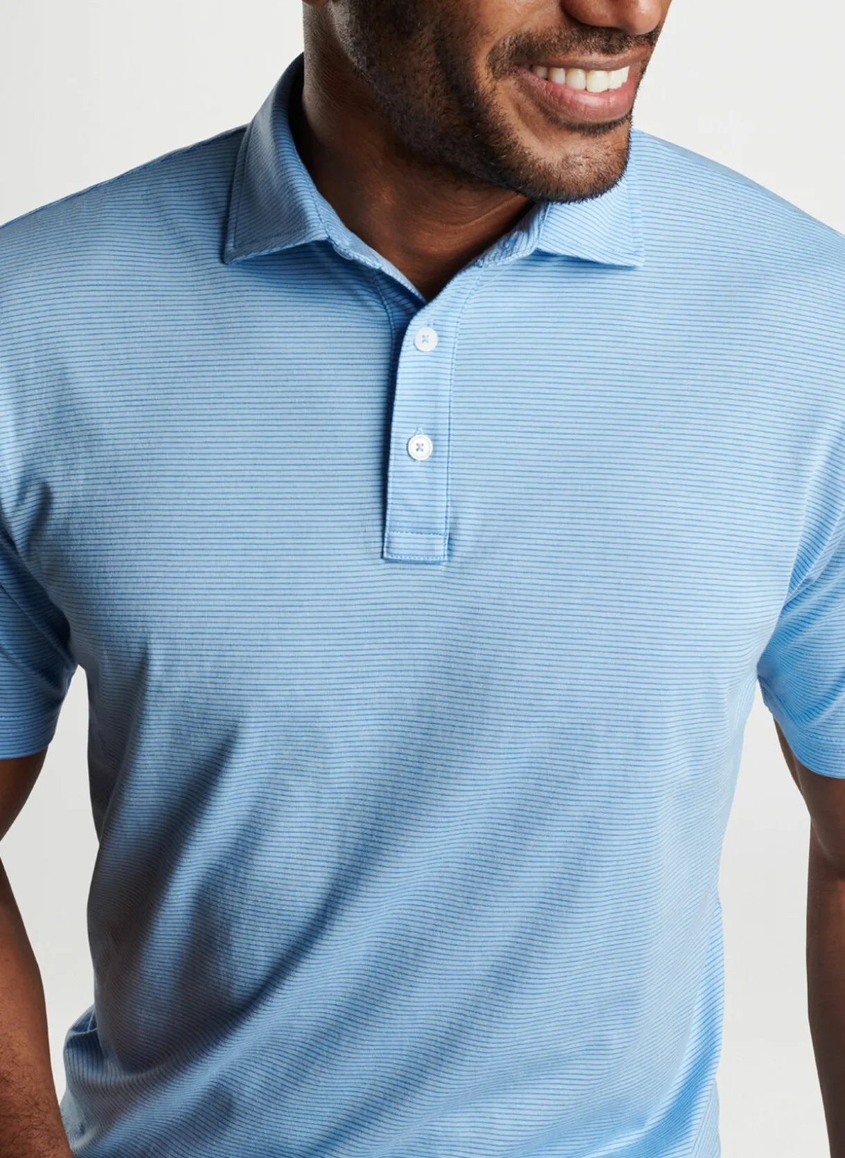 Pilot Mill Haynes Stripe Short-Sleeve Polo