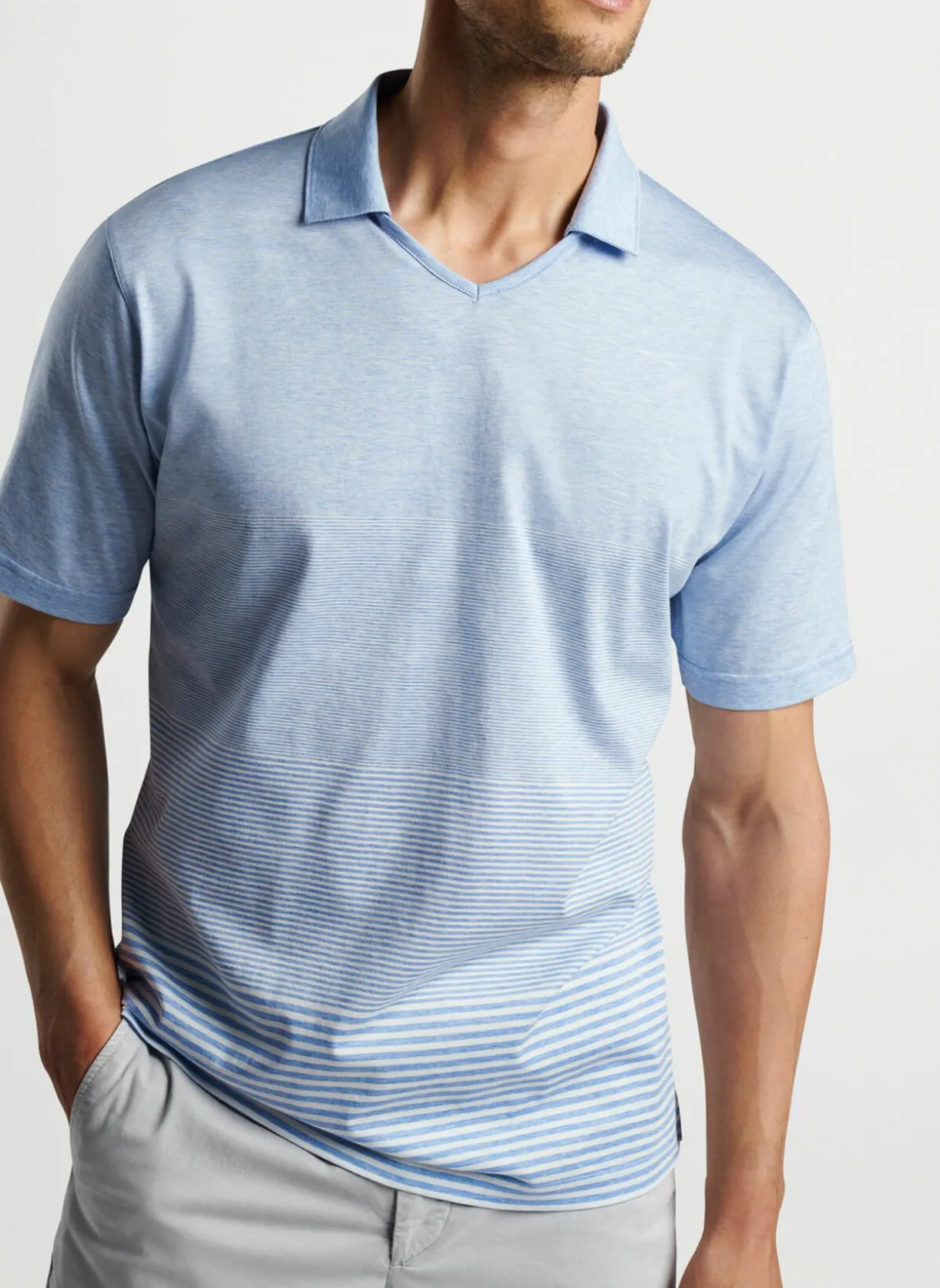 Riviera Open Collar Polo