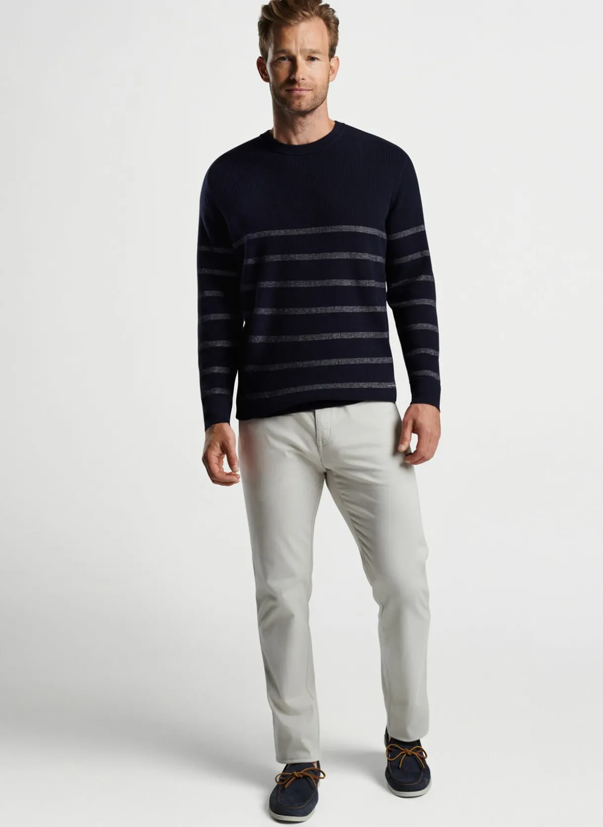 Sampson Striped Crewneck Sweater