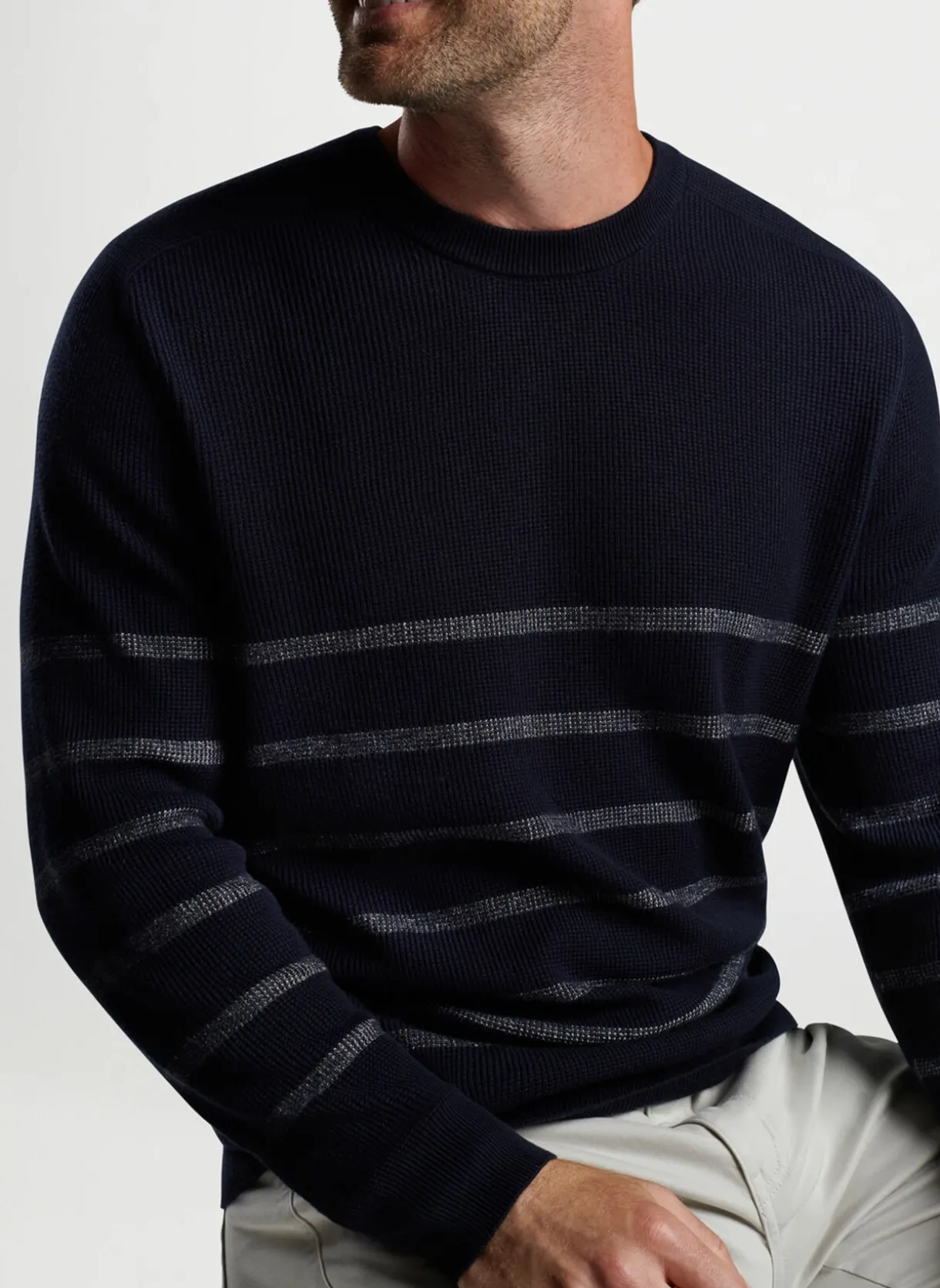 Sampson Striped Crewneck Sweater