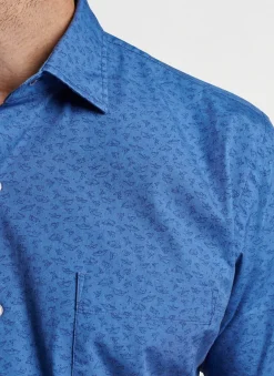Shorebird Cotton-Stretch Sport Shirt