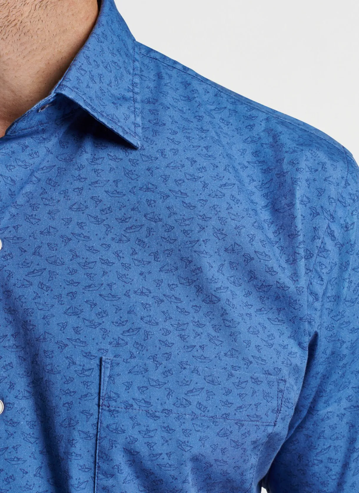 Shorebird Cotton-Stretch Sport Shirt