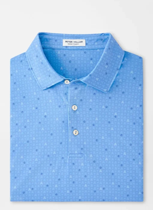 Skull In One Performance Jersey Polo