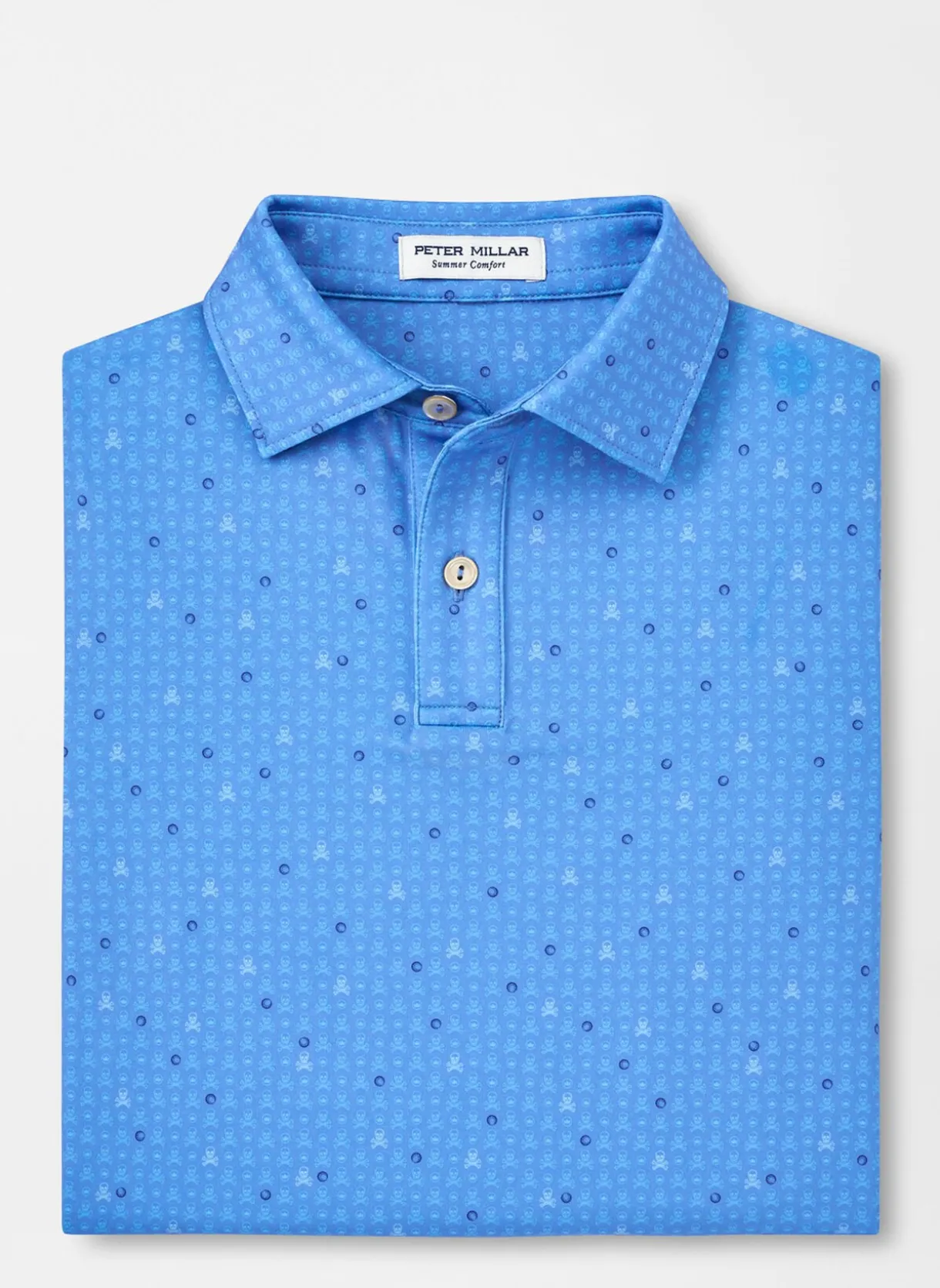 Skull In One Youth Performance Jersey Polo