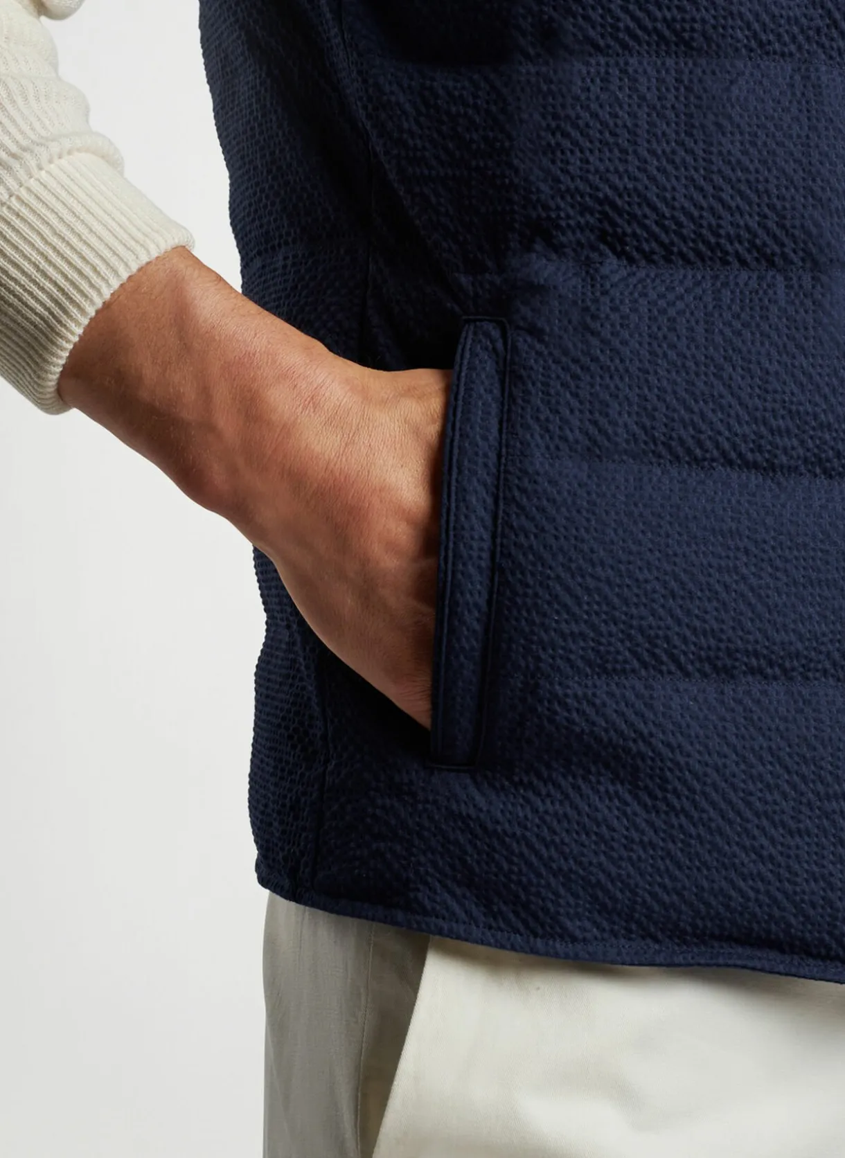 Smith Seersucker Vest