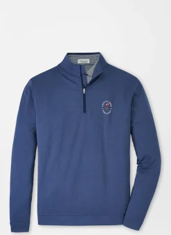 124Th U.S. Open Perth Melange Performance Quarter Zip