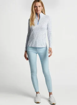 Tossed Paisley Print Long-Sleeve Sun Shirt