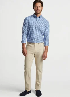 Trenton Crown Lite Cotton-Stretch Sport Shirt