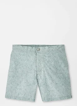 Tropical Leaves Swim Trunk