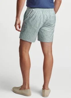 Tropical Leaves Swim Trunk