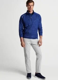 Verge Logo Camo Performance Quarter-Zip