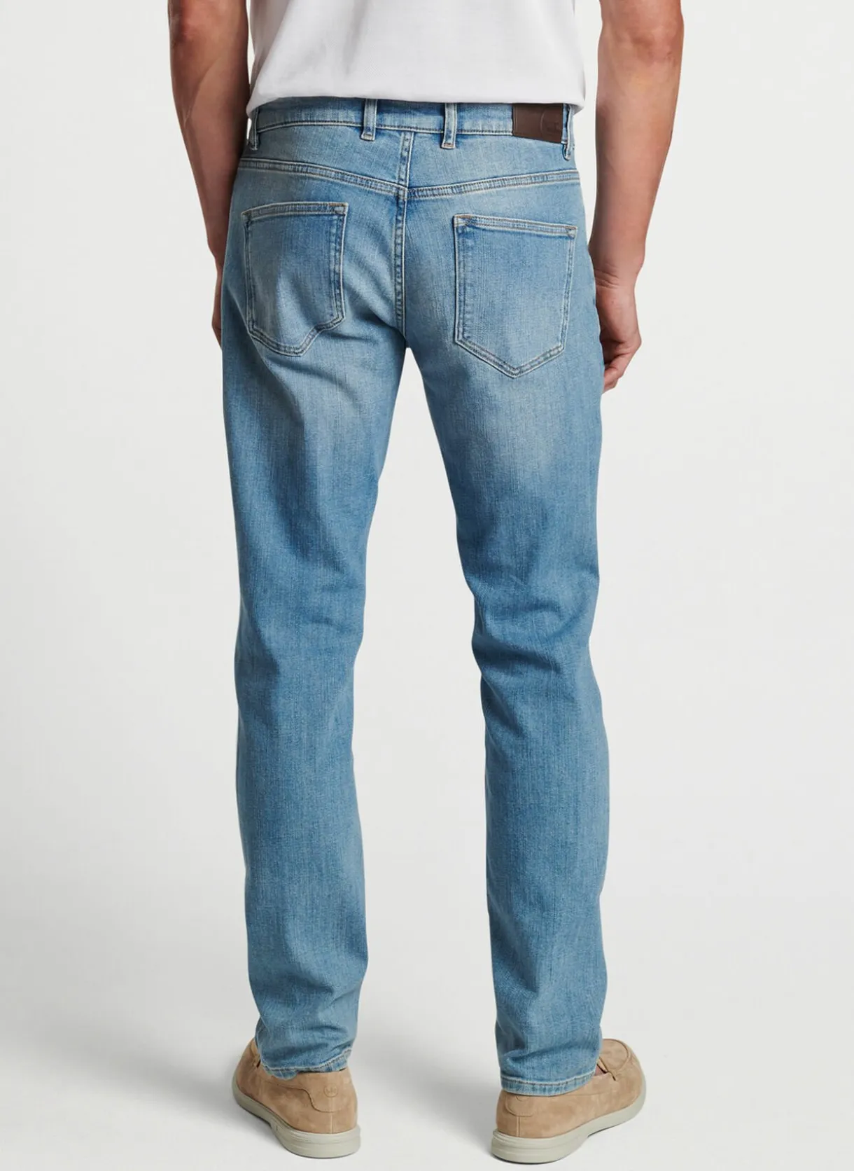 Vintage Washed Five-Pocket Denim